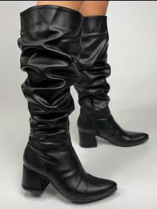 Botas Caña Arrugada