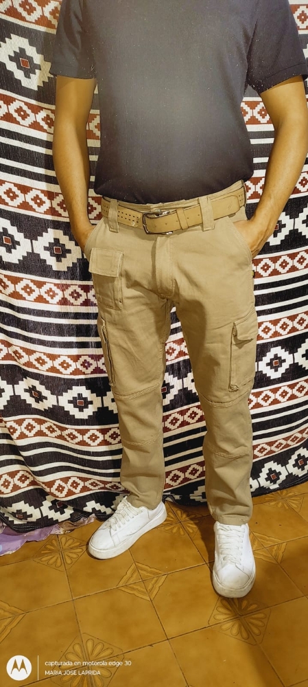 Pantalón Cargo de Trabajo Reforzado - Imagen 3