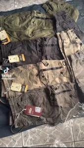 Cargos Camuflados Boton