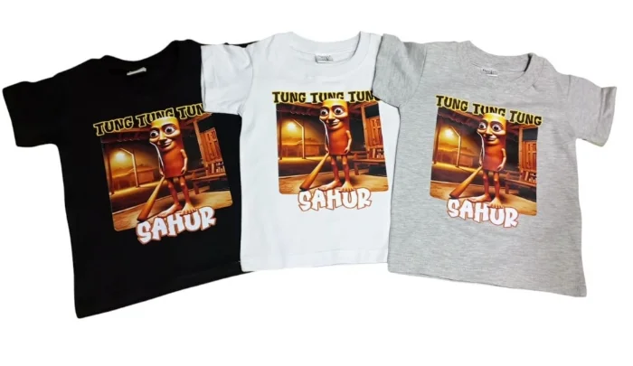 Remera Bebe Tung Tung Sahur