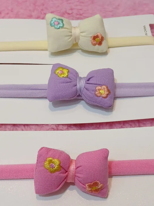Vincha Moño con Flor