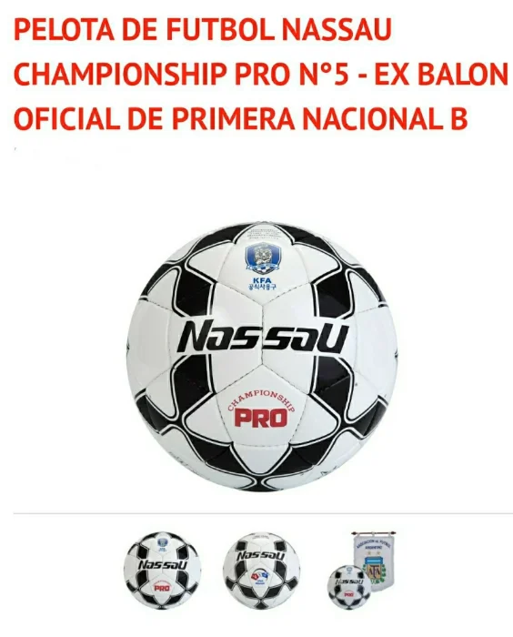 Pelota de Futbol Nassau
