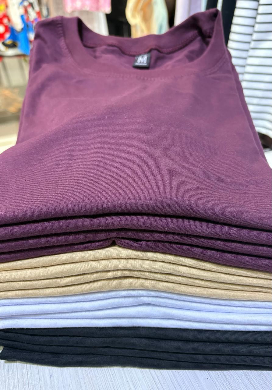 Remeras de Algodon Liso - Imagen 3