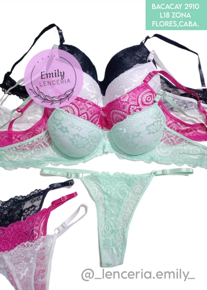 Conjunto Encaje Armado - Imagen 1