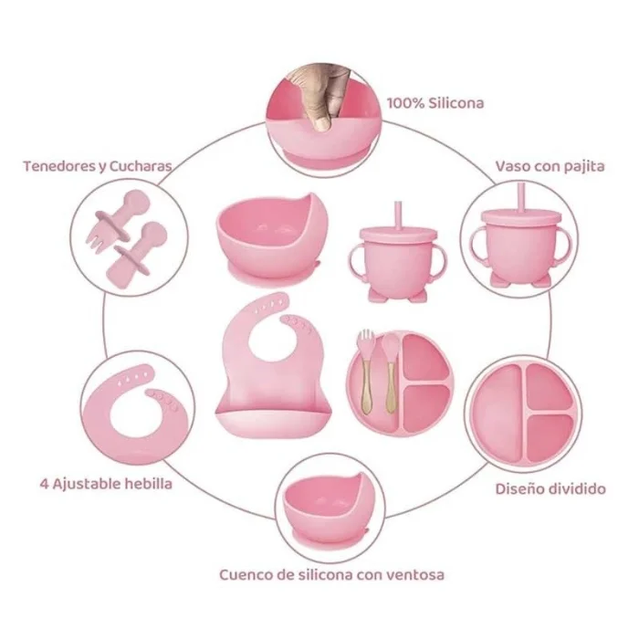 Set Alimentacion 8 Piezas