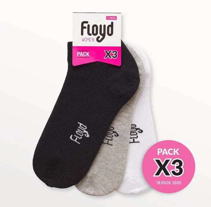 Soquetes de Dama Pack X 3 Floyd