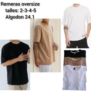 Remeras Oversize Lisas