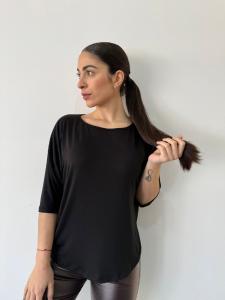 Blusa Clásica de Modal Viscosa