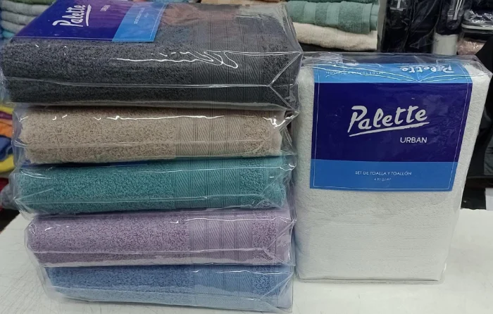 Set de Toalla y Toallon Palette,