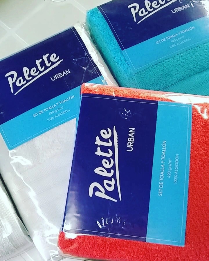 Set de Toalla y Toallon Palette, - Imagen 2