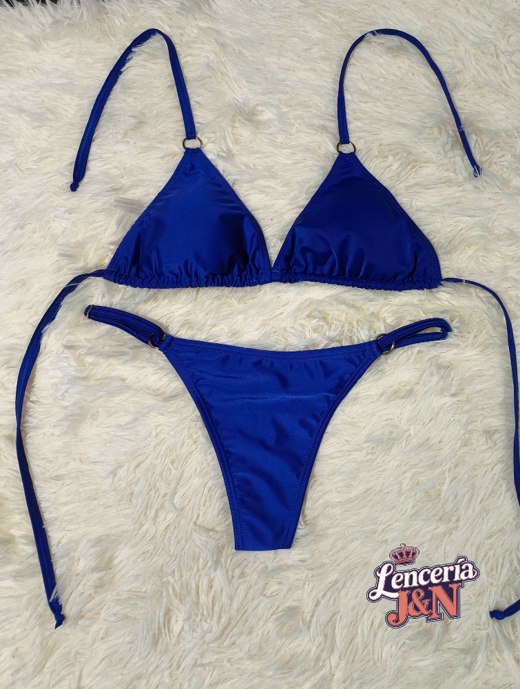 Bikini Triángulo C/argollas - Imagen 3