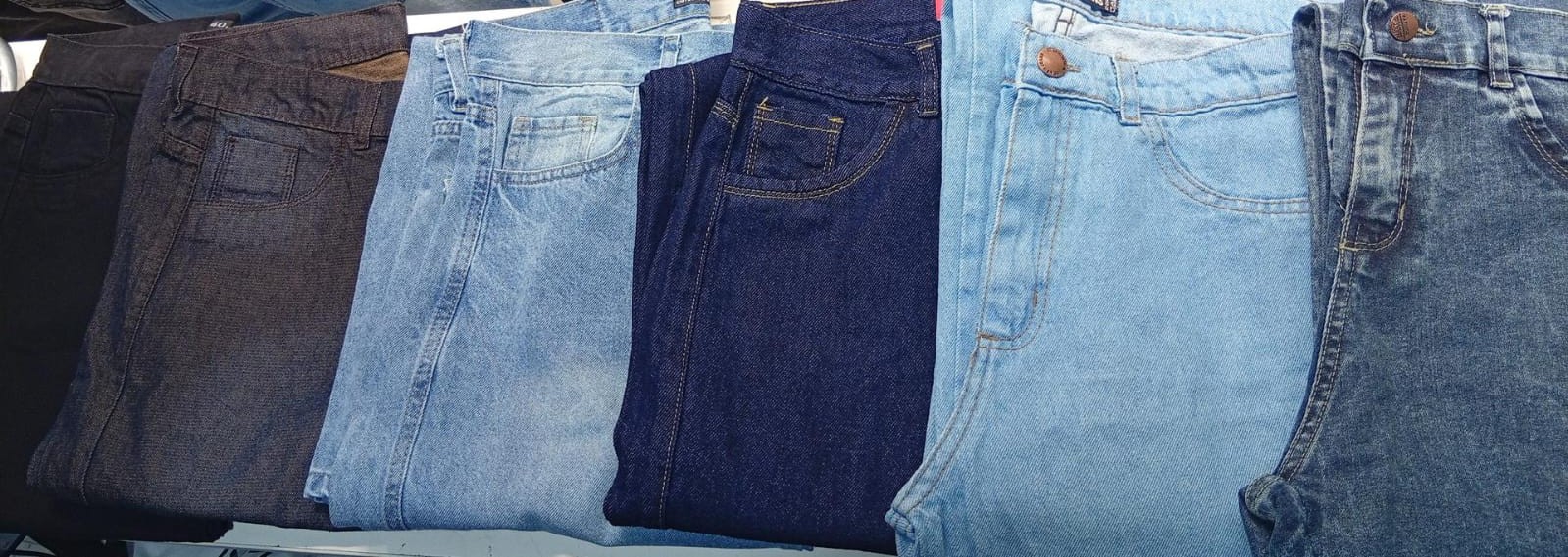 Jeans Oxford Gris Nevado Dama   Pantalon Ancho Mujer Moda   Promos Mayoristas Hotsale - Imagen 3