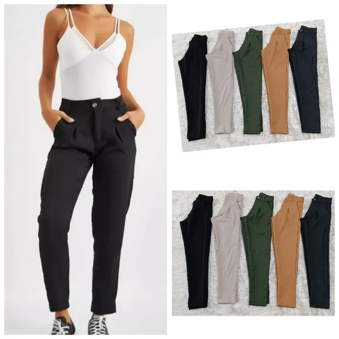 Pantalon Sastrero. Crep y Bengalina