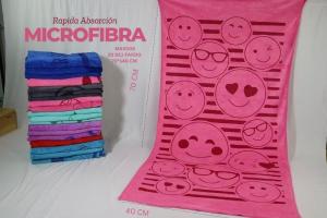 Toallon Estampado Microbra