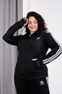 Campera Adi (t:e) Mujer Tres Tiras - Miniatura 2