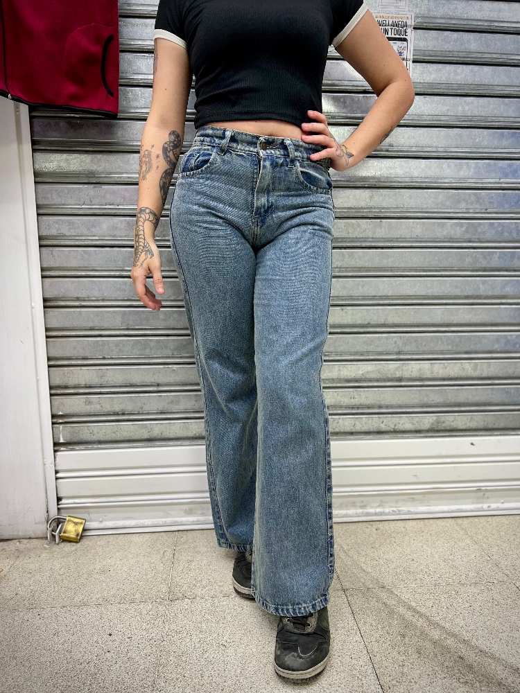 Wide Leg las Locas Jeans - Imagen 4