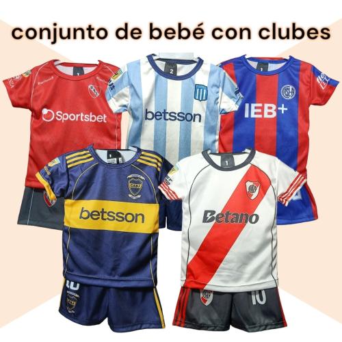 Conjunto de Bebé con Clubes