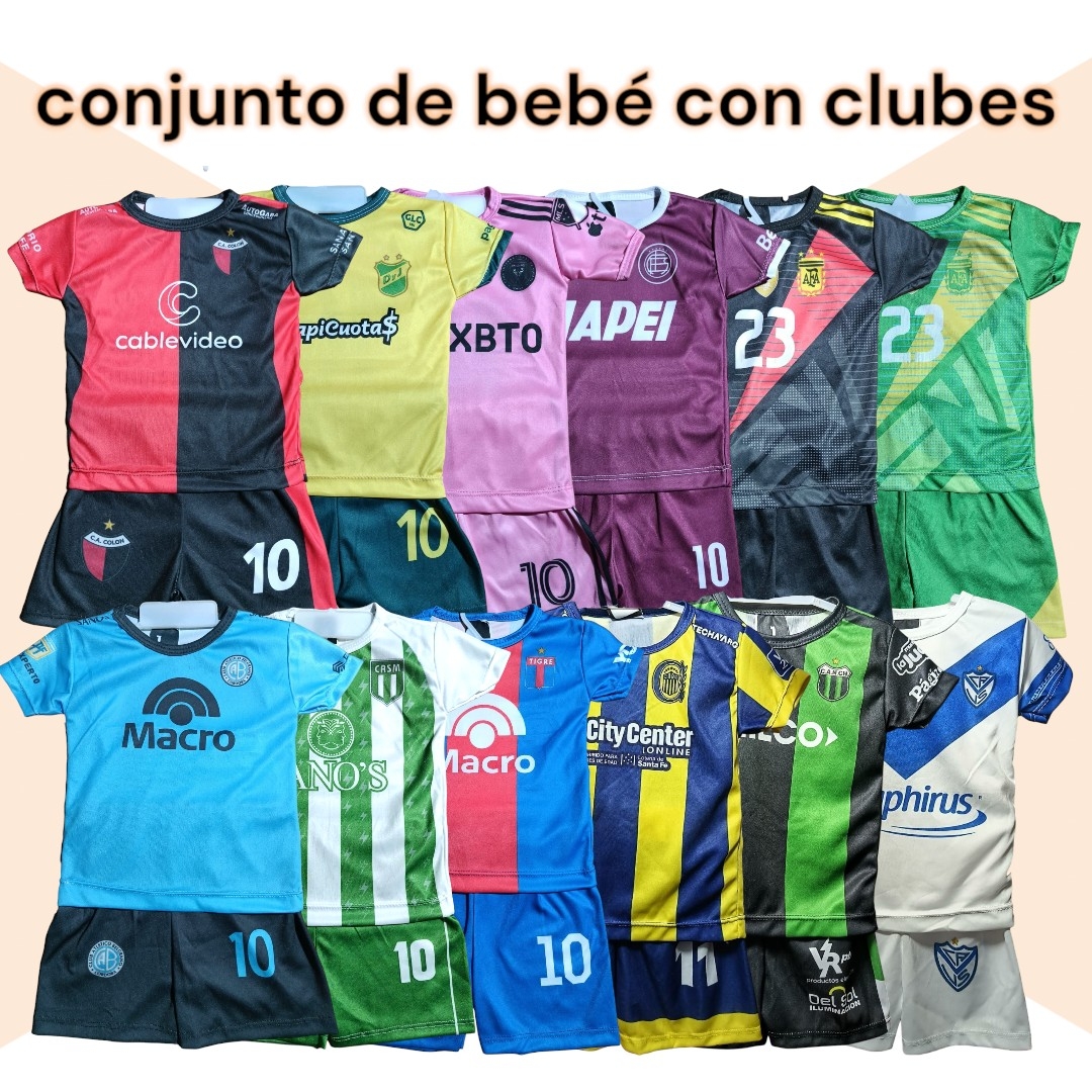 Conjunto de Bebé con Clubes - Imagen 2