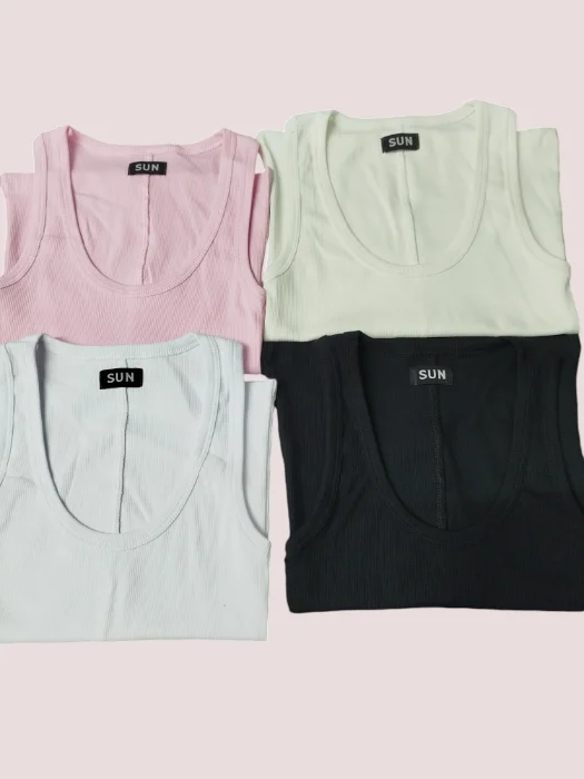 Musculosa de Morley  100% Algodón con Laycra