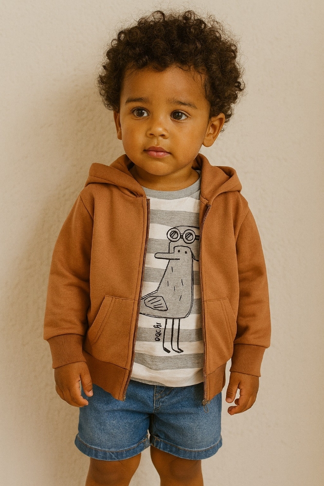 Remera 100% Algodon Jersey Rayado Art 263250 - Imagen 3