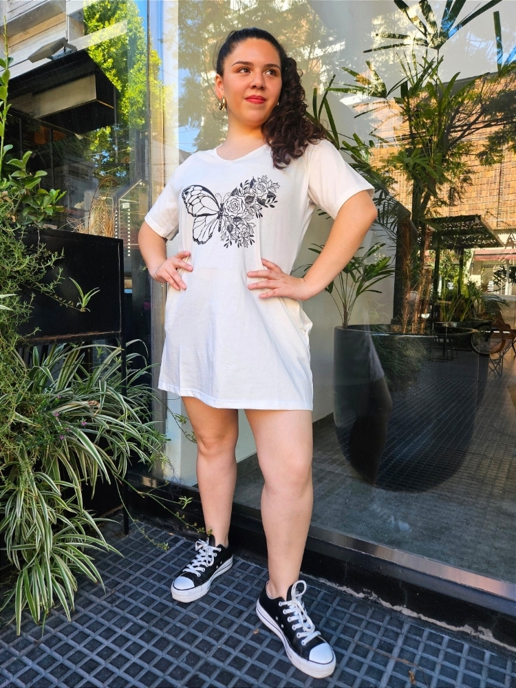 Maxi Remera de Algodón - Imagen 3