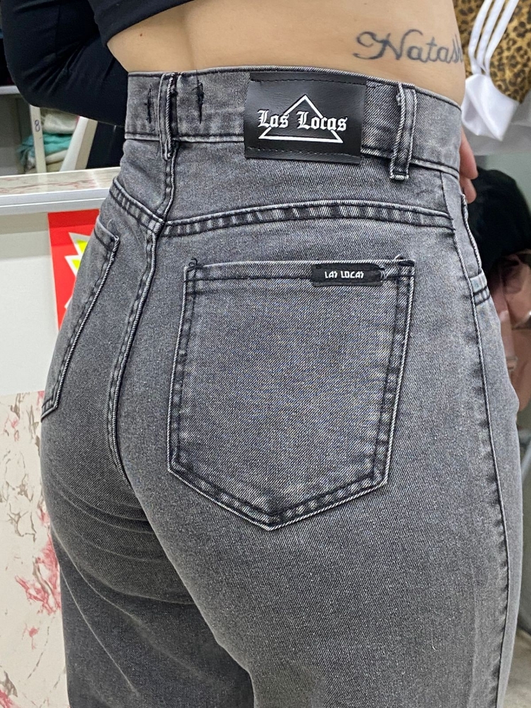 Wide Leg las Locas Jeans - Imagen 4