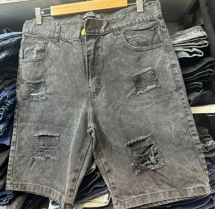 Bermudas Mom Rigidos Grs /roturas