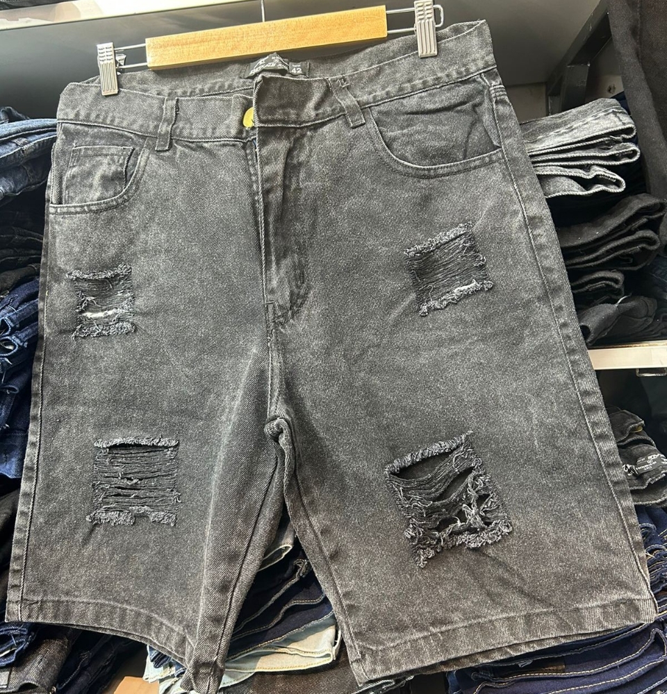 Bermudas Mom Rigidos Grs /roturas - Imagen 2