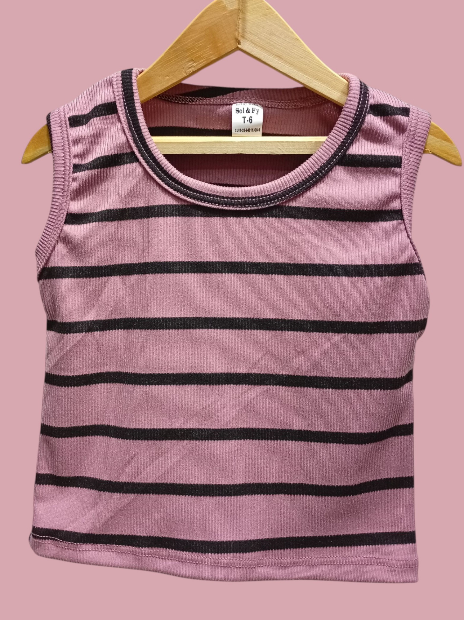 Musculosa de Morley Rayado para Niña - Imagen 3
