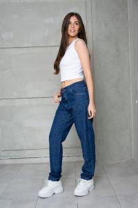 'art. 208-6' 36 al 46 - Mom Oversize Az  Denim "trend" - Miniatura 4