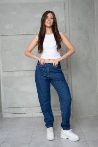 'art. 208-6' 36 al 46 - Mom Oversize Az  Denim "trend" - Miniatura 5