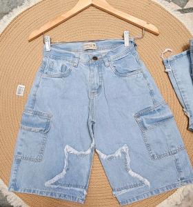Bermuda Cargó C/estrella Unisex