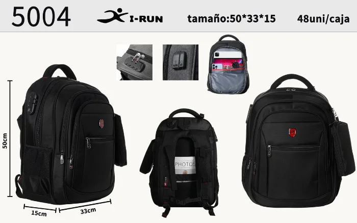 Mochila Irun Porta Notebook Hombre la Tienda de Yuyu