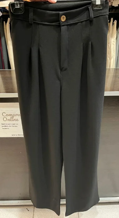 Pantalón Crepe Liso