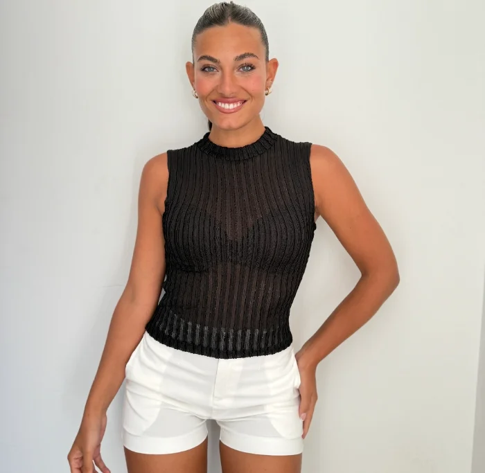 Musculosa de Brodery  Fondi(palma