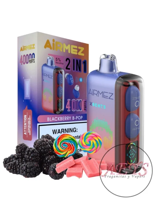 Vaper Airmez 40.000 Puffs con Auriculares