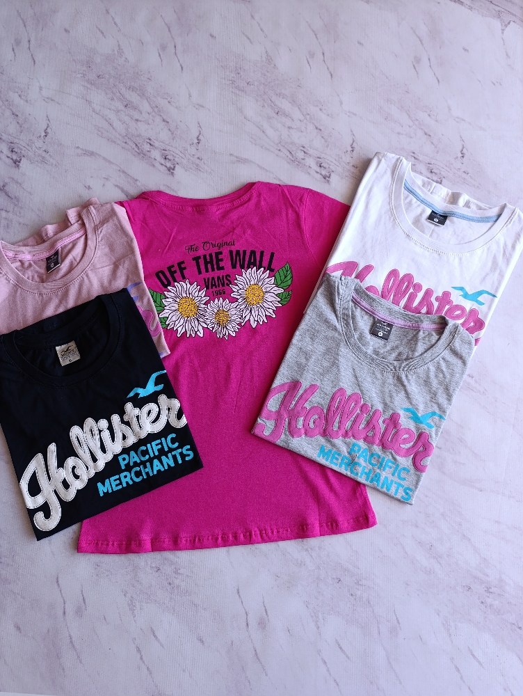Remeras Holister Algodón Peinado - Imagen 2