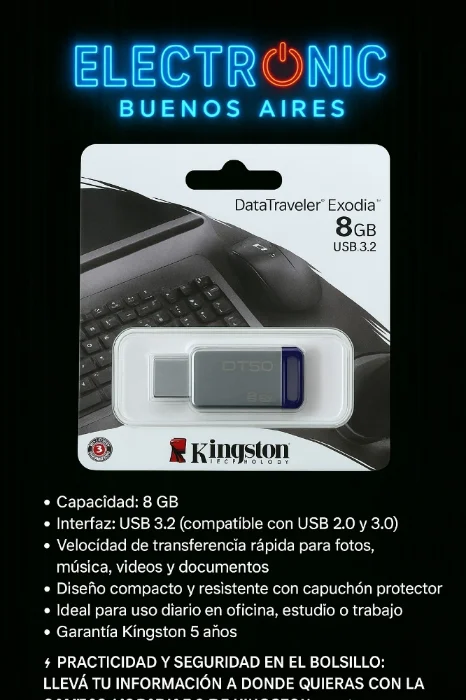 Pendrive Kingston 8gb