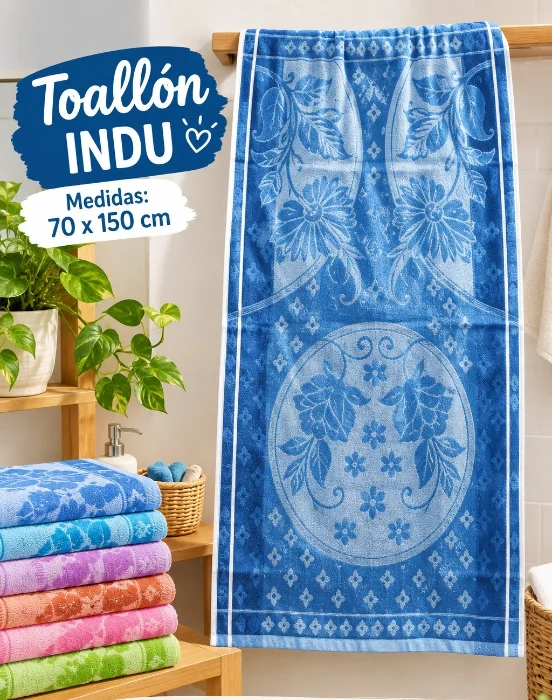 Toallón Indu Importado