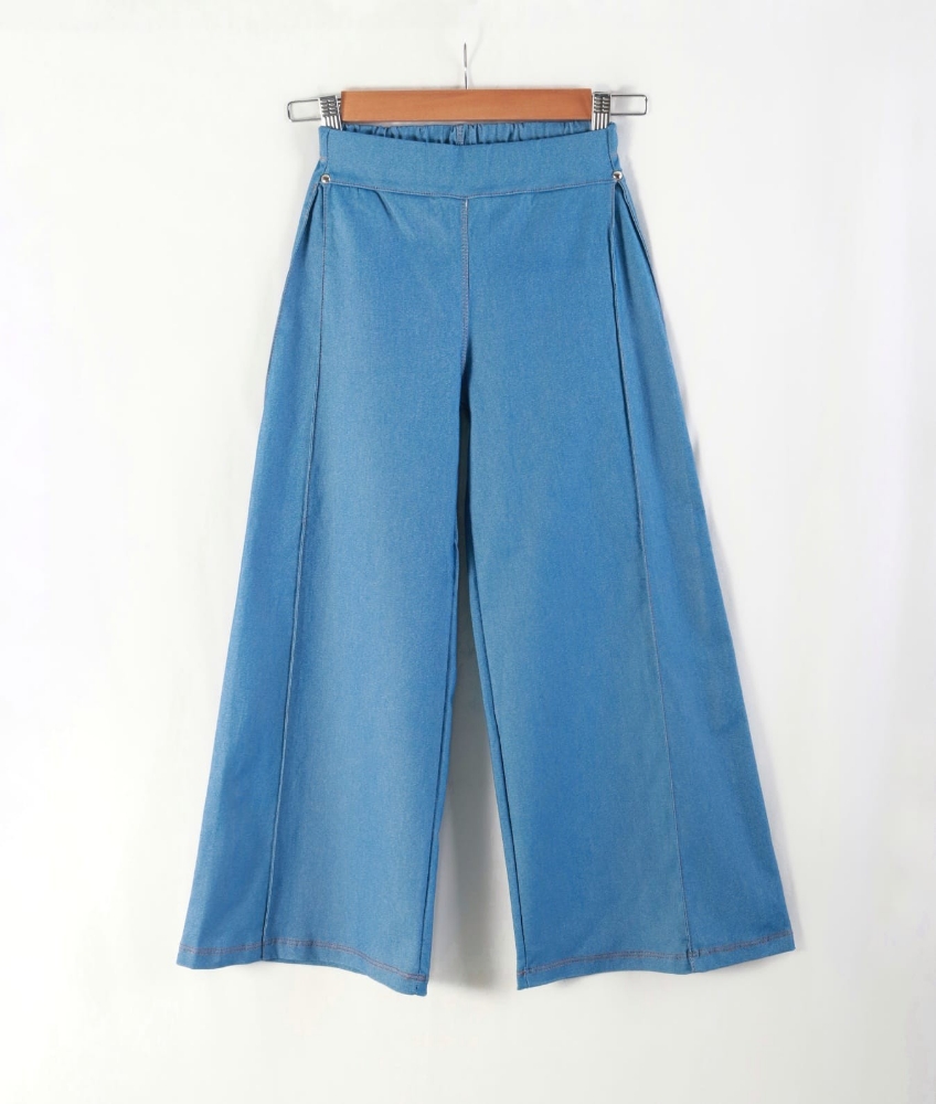 Wide Leg Simil Jean - Imagen 2
