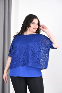 Blusa Doble con Encaje