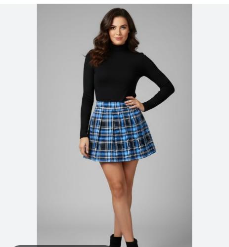 Polleras Colegialas Tableadas