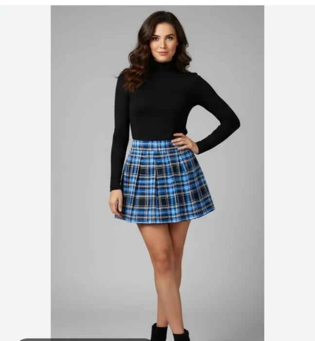 Polleras Colegialas Tableadas