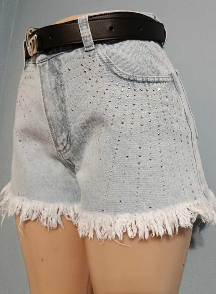 Shorts  C/flecos y Brillo - Imagen 2