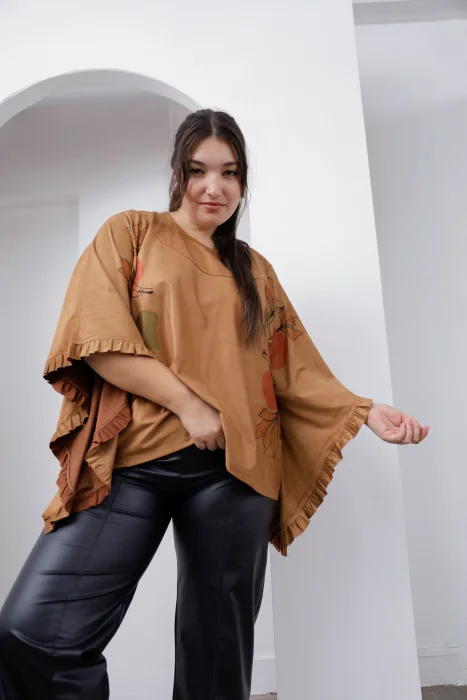Poncho Gamuza