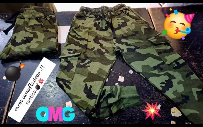 Babuchas Rústicas Camufladas Cargo de Cerano
