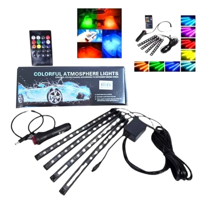 Tira de Led 5050 Auto Audioritmica (cr-11)