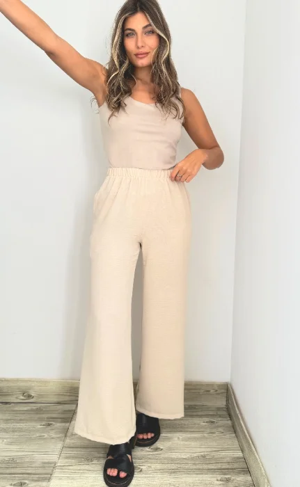 Pantalón de Cey Lino Texturado