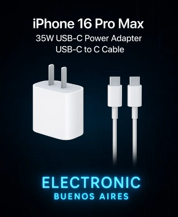 Cargador de Iphone + Cable Tipo C