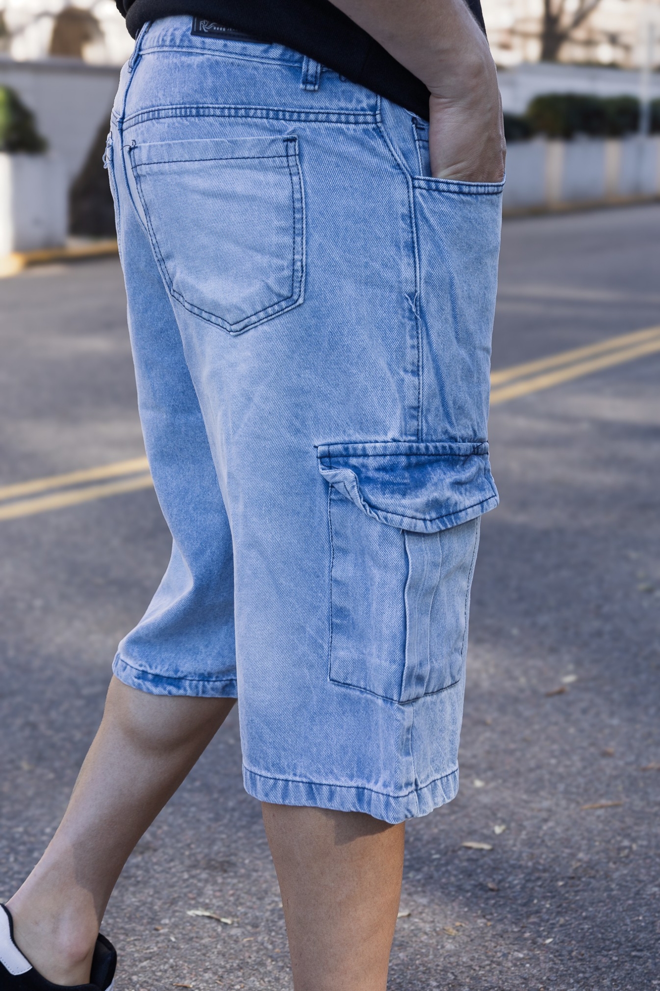 Bermudas Baggy Cargo - Imagen 3
